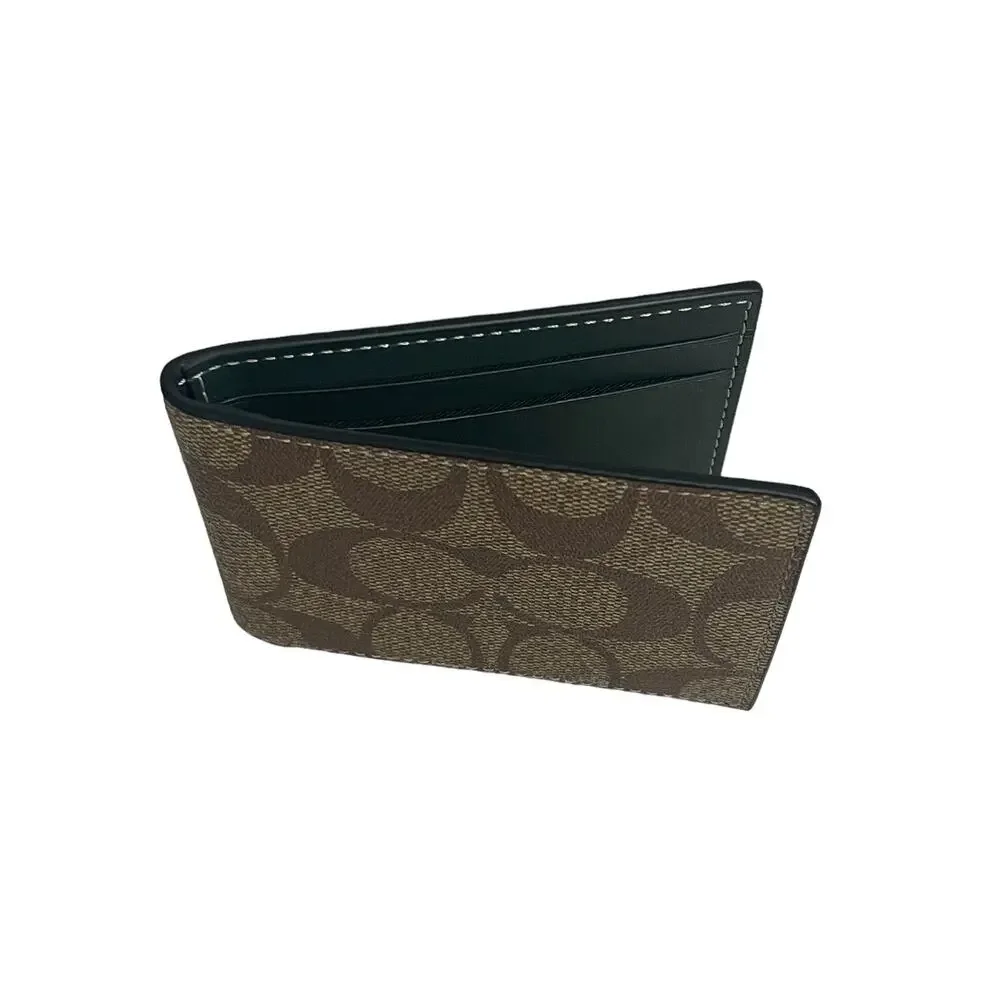 Coach Signature ID window Card Holder New small card holder